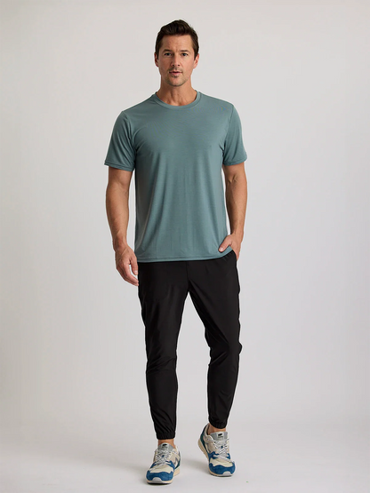 Men's Elevate Lightweight Tee - Stormy Sea