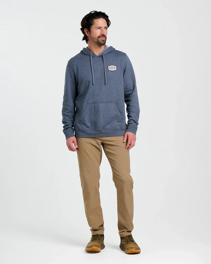 Freshwater Fleece Hoodie - Heather Storm Cloud