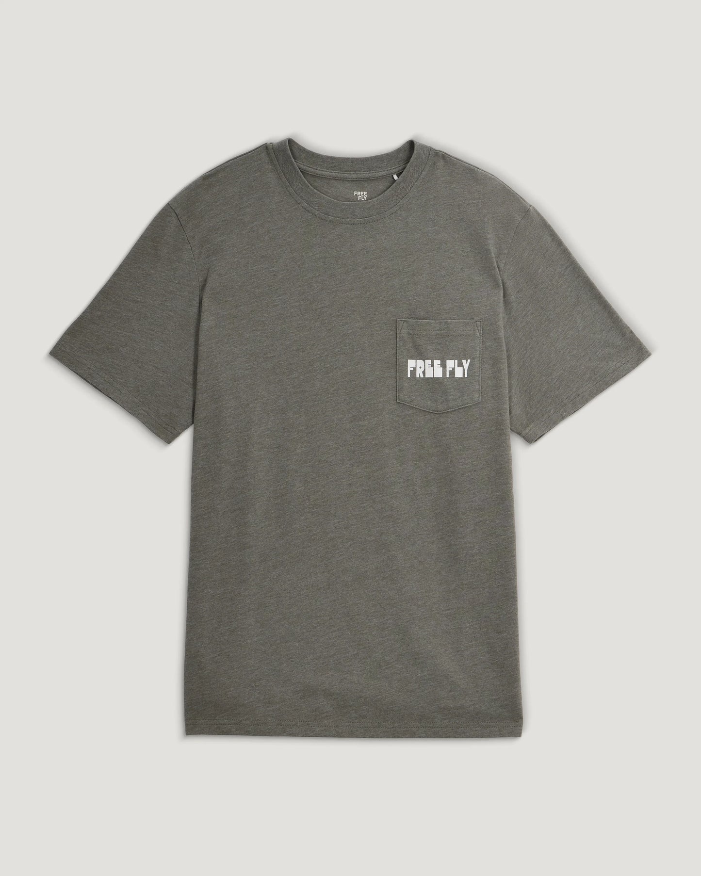 Wild Pursuits Pocket Tee - Heather Fatigue