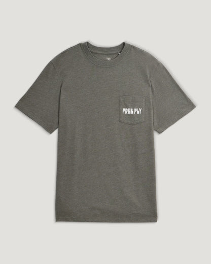 Wild Pursuits Pocket Tee - Heather Fatigue