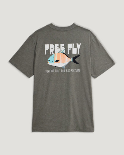 Wild Pursuits Pocket Tee - Heather Fatigue