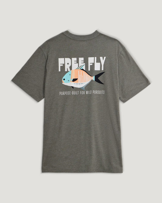 Wild Pursuits Pocket Tee - Heather Fatigue