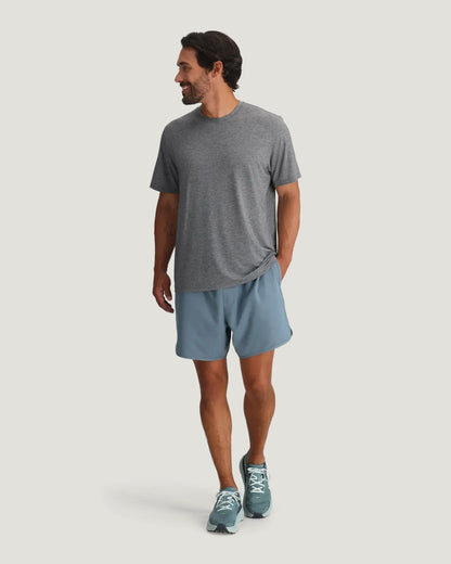 Men's Elevate Lightweight Tee - Heather Grey