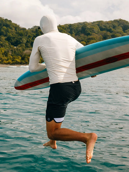 Men's Pinnacle Hooded Rash Guard - Birch