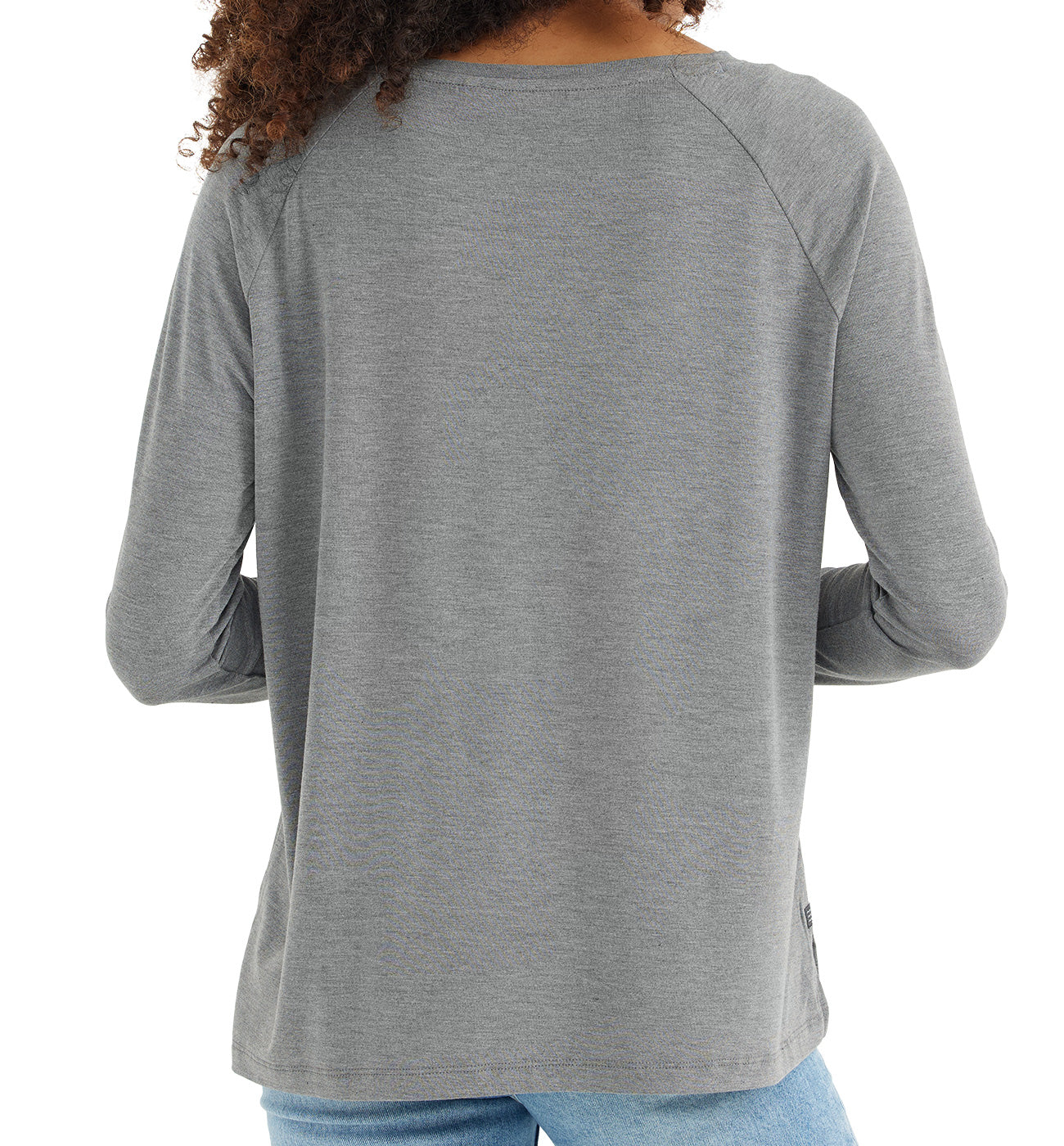 Women's Bamboo Everyday Flex Long Sleeve - Heather Navy