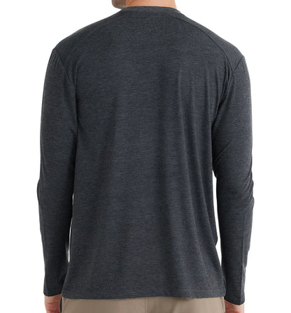 Men's Bamboo Shade Long Sleeve - Heather Black