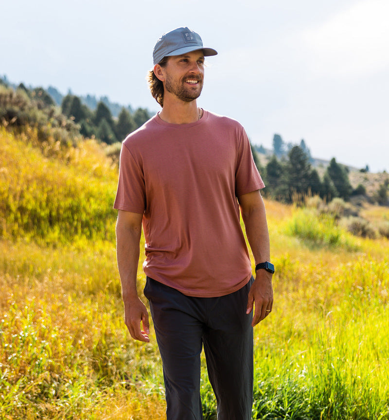 Men's Bamboo Motion Tee - Redwood
